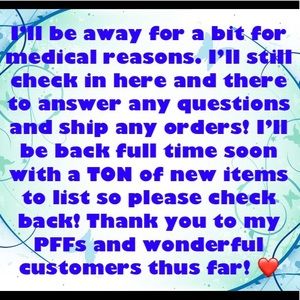 I’ll be back soon and better than ever!! ❤️